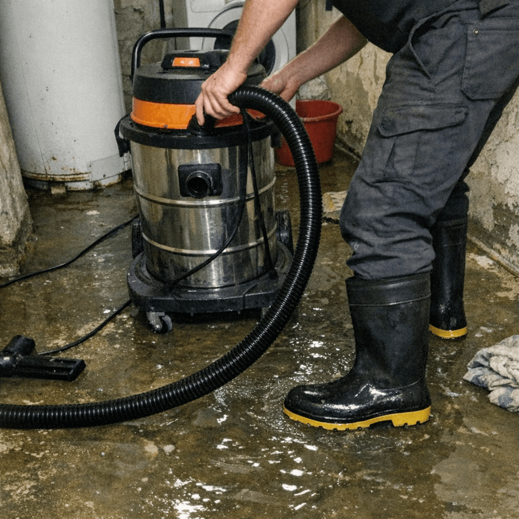 Schneller Notdienst Rohrreinigung bei Wasserschaden